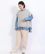 リサイクルTOP度詰め裏毛　ベスト