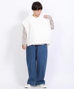 リサイクルTOP度詰め裏毛　ベスト