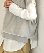 リサイクルTOP度詰め裏毛　ベスト