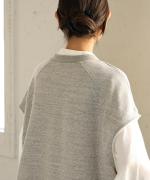 リサイクルTOP度詰め裏毛　ベスト