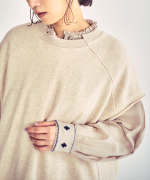 リサイクルTOP度詰め裏毛　ベスト