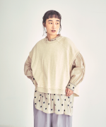 リサイクルTOP度詰め裏毛　ベスト