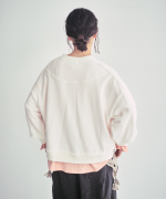 リサイクルTOP度詰め裏毛　プルオーバー