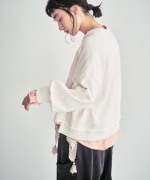 リサイクルTOP度詰め裏毛　プルオーバー