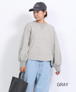 リサイクルTOP度詰め裏毛　プルオーバー