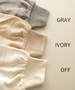 リサイクルTOP度詰め裏毛　プルオーバー