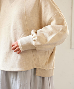 リサイクルTOP度詰め裏毛　プルオーバー