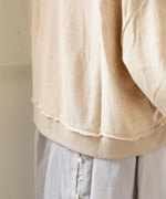 リサイクルTOP度詰め裏毛　プルオーバー