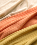 スフレランダムテレコ　クルーネック長袖