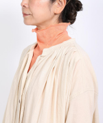 スフレランダムテレコ　タートルネック長袖