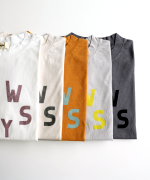 ラフィ天竺　プリントT(The SLOW DAYS)