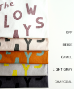 ラフィ天竺　プリントT(The SLOW DAYS)