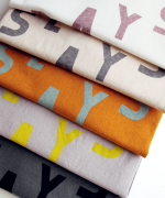 ラフィ天竺　プリントT(The SLOW DAYS)