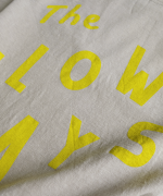 ラフィ天竺　プリントT(The SLOW DAYS)