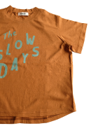 ラフィ天竺　プリントT(The SLOW DAYS)