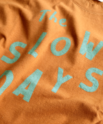 ラフィ天竺　プリントT(The SLOW DAYS)