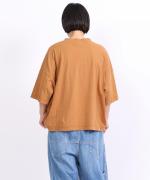 ラフィ天竺　プリントT(go on a trip)