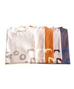 ラフィ天竺　プリントT(go on a trip)