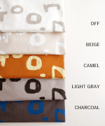 ラフィ天竺　プリントT(go on a trip)