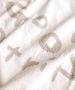 ラフィ天竺　プリントT(go on a trip)