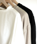 ベーシック天竺×シアーツイル　プルオーバー