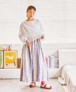 ベーシック天竺×シアーツイル　プルオーバー