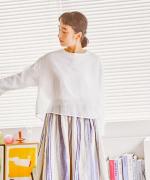 ベーシック天竺×シアーツイル　プルオーバー