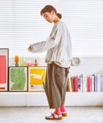 ベーシック天竺×シアーツイル　プルオーバー