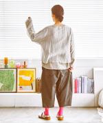 ベーシック天竺×シアーツイル　プルオーバー