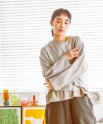 ベーシック天竺×シアーツイル　プルオーバー