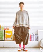 ベーシック天竺×シアーツイル　プルオーバー