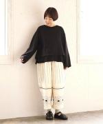 ベーシック天竺×シアーツイル　プルオーバー