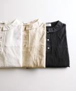 C/Lフィール天竺×ハンドワッシャーローン　ポロシャツ