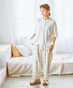 C/Lフィール天竺×ハンドワッシャーローン　ポロシャツ