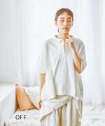 C/Lフィール天竺×ハンドワッシャーローン　ポロシャツ