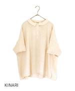 C/Lフィール天竺×ハンドワッシャーローン　ポロシャツ