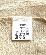 C/Lフィール天竺×ハンドワッシャーローン　ポロシャツ