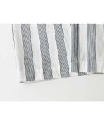 ORGANIC COTTON TWILL STRIPE SKIRT PANTS