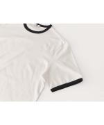 ORGANIC COTTON HALF SLEEVE RINGER T-SHIRT