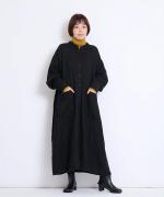 コットンリブニット　タートルネック