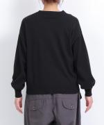 コットンリブニット　カーディガン