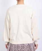 コットンリブニット　カーディガン