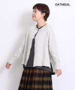 ランダムリブニット　カーディガン