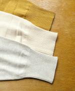 コットンリブニット　カーディガン