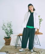 コットンコードニット　2wayベスト