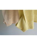 リネンコットンニット　2wayベスト