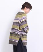 ロービングウール　ロングカーディガン