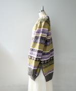 ロービングウール　ロングカーディガン