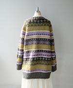 ロービングウール　ロングカーディガン