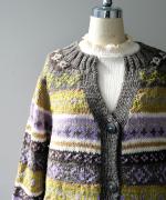 ロービングウール　ロングカーディガン